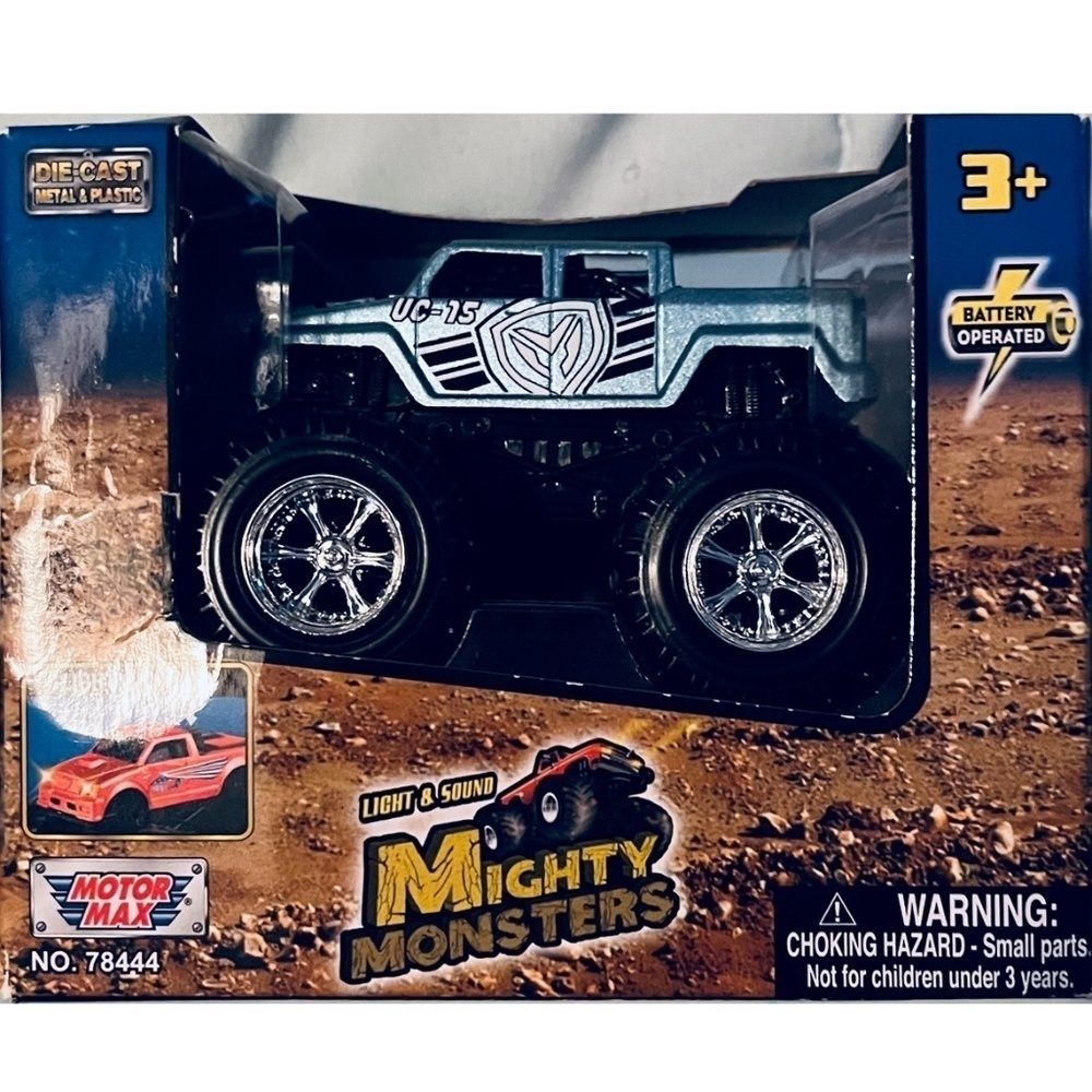 Motor Max - Mighty Monsters Truck - With Light & Sound - E5019C
